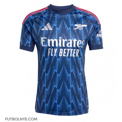 Camiseta Arsenal Cristhian Mosquera #3 Visitante Equipación 2025-26 manga corta Camiseta Arsenal Cristhian Mosquera #3 Visitante Equipación 2025-26 manga corta